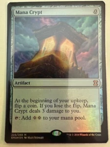 Mana Crypt MTG - NM FOIL - Eternal Masters - Picture 1 of 6