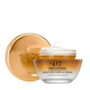 -417 Dead Sea Cosmetics Time Control Night Recovery A Cream & Face Moisturizer, 