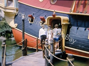 1963 Disneyland Chicken of the Sea Entrance Pirate Ship California 35mm Slide - Picture 1 of 3
