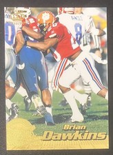 Brian Dawkins 1996 Pacific Crown Collection ROOKIE #335 - Philadelphia Eagles