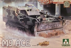 TAK2020 Takom Modelo EE. UU. Combate Blindado Earthmover M9 ACE Kit 1:35 - Imagen 1 de 3