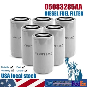 For 1989-2021 DODGE RAM CUMMINS 5.9L 6.7L DIESEL ENGINE OIL FILTER SET OF 6 - Picture 1 of 12