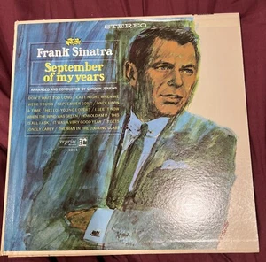 FRANK SINATRA “SEPTEMBER OF MY YEARS” ORIGINAL 1965 VINYL LP, REPRISE, 1014, VG - Foto 1 di 4