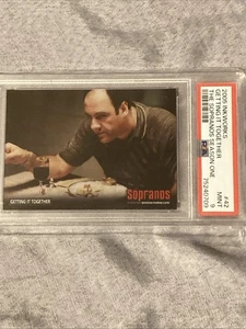 THE SOPRANOS # 42 GETTING IT TOGETHER SEASON ONE 2005 INKWORKS PSA GRADE 9.0 - Picture 1 of 3