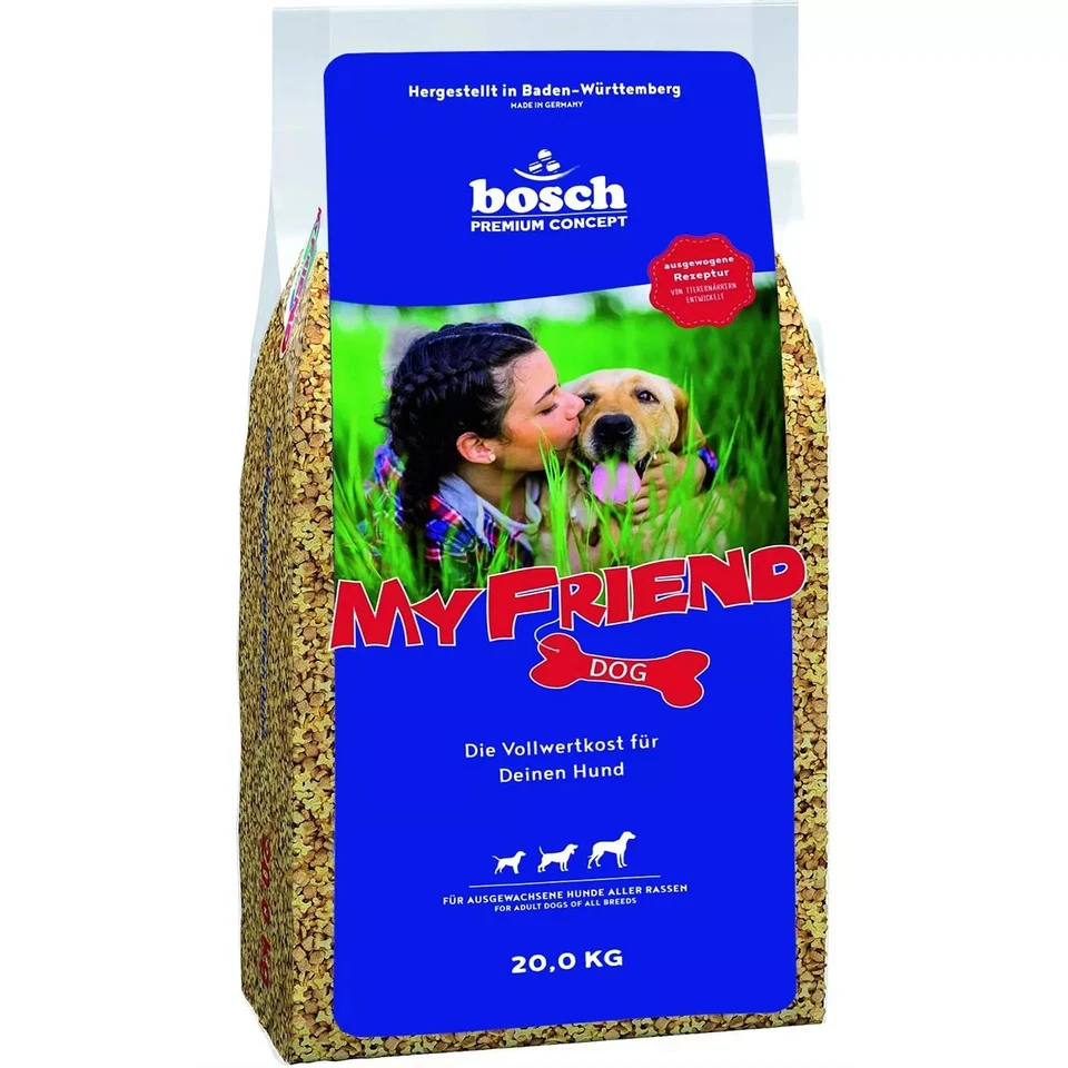 Bosch My Friend Hundefutter Adult Trockenfutter Kroketten-Mix Vollwertkost 20 kg - Bild 1 von 1