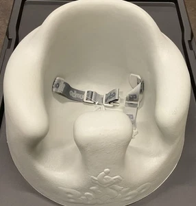 ⚡️Bumbo Siège de Sol Bébé Chaise Assise Bébé avec Harnais Réglable, Gris Froid - Photo 1/4