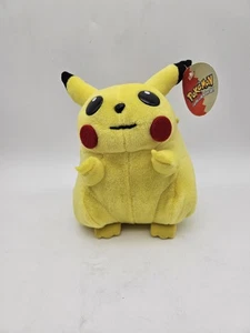 Juguete de peluche vintage 1999 Red Cheeks Pikachu con etiquetas Nintendo Pokemon  - Imagen 1 de 6