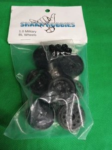 Shaka Hobby 1.0" Ruote Militari BL (Nero) - Foto 1 di 2