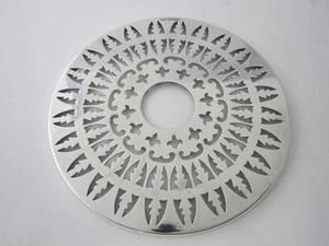 Antique George V Sterling Silver Teapot Stand/Trivet - 1925 by Daniel & Arter - Picture 1 of 4