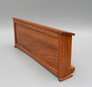 OOAK Mark Stockton First Row Church Pew Kneeler Artisan Dollhouse Miniature 1:12 - Picture 1 of 21