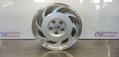 91 CHEVY CORVETTE C4 17X9.5 LEFT DRIVER WHEEL RIM BRUSHED ALUMINUM - Image 1 of 4