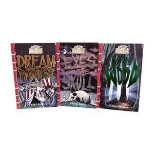 3 Funfax Horror Books Unused 2 Dream Painter 7 Eyes of the Skull 10 The Wood - Foto 1 di 8