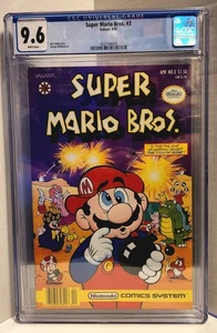 Super Mario Bros. #3 Valiant Comics 1991 CGC Graded 9.6 NM WP Nintendo - Picture 1 of 2