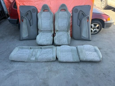 02-06 ACURA RSX - COMPLETE CLOTH INTERIOR - FRONT SEATS REAR SEATS DOOR PANELS - Image 1 of 4