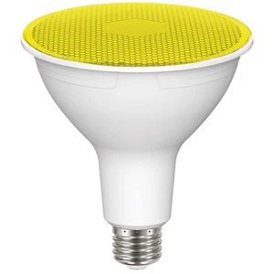 Satco 11.5w PAR38 LED Yellow 90 deg. 120v Bulb - Picture 1 of 1