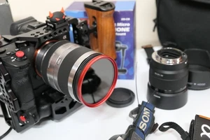 Sony a7R III A (ILCE-7RM3A) 42MP 4K Camera + 2 LENS, MIC, FLASH, GIMBAL, TRIPOD - Picture 1 of 19