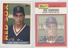 1990 Topps TV Team Sets Boston Red Sox Joe Johnson #47