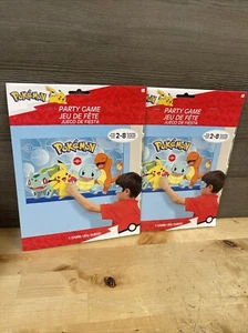 2 Pack Fun Multicolor Pokemon Party Game Board New - Picture 1 of 3