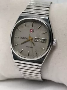 Rado Voyager Watch 636.3237.4 Vintage 25 Jewels Swiss Made 37mm - Picture 1 of 13