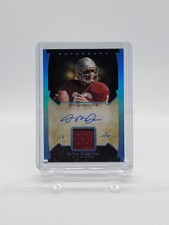 2022 Leaf In the Game Used JOE MONTANA Jersey Relic Auto Autograph 7/8 - 49ers