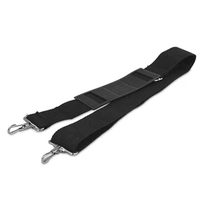 DALIX Metal Duffle Bag Strap Replacement Black Color - Picture 1 of 5