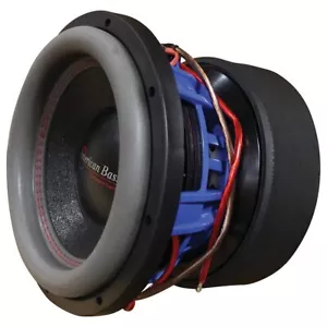 AMERICAN BASS HD 10” 2200W/4400W (RMS/MAX) ULTRA HEAVY-DUTY SUBWOOFER DUAL 2-OHM - Picture 1 of 4