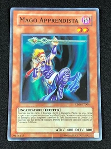 YUGIOH MAGICIAN APPRENTICE CP04-IT004 SUPER (HP) ITALIAN - Picture 1 of 2