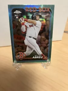 Wilyer Abreu 2024 Topps Chrom Aqua Refraktor/199 Red Sox #165 - Bild 1 von 3