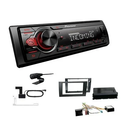 Pioneer Autoradio Bluetooth DAB USB Set für Seat Exeo schwarz mit Canbus - Bild 1 von 4