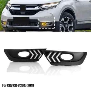Luz de circulación diurna LED DRL parachoques lámpara antiniebla apta para CRV CRV 2017-2019 - Imagen 1 de 8