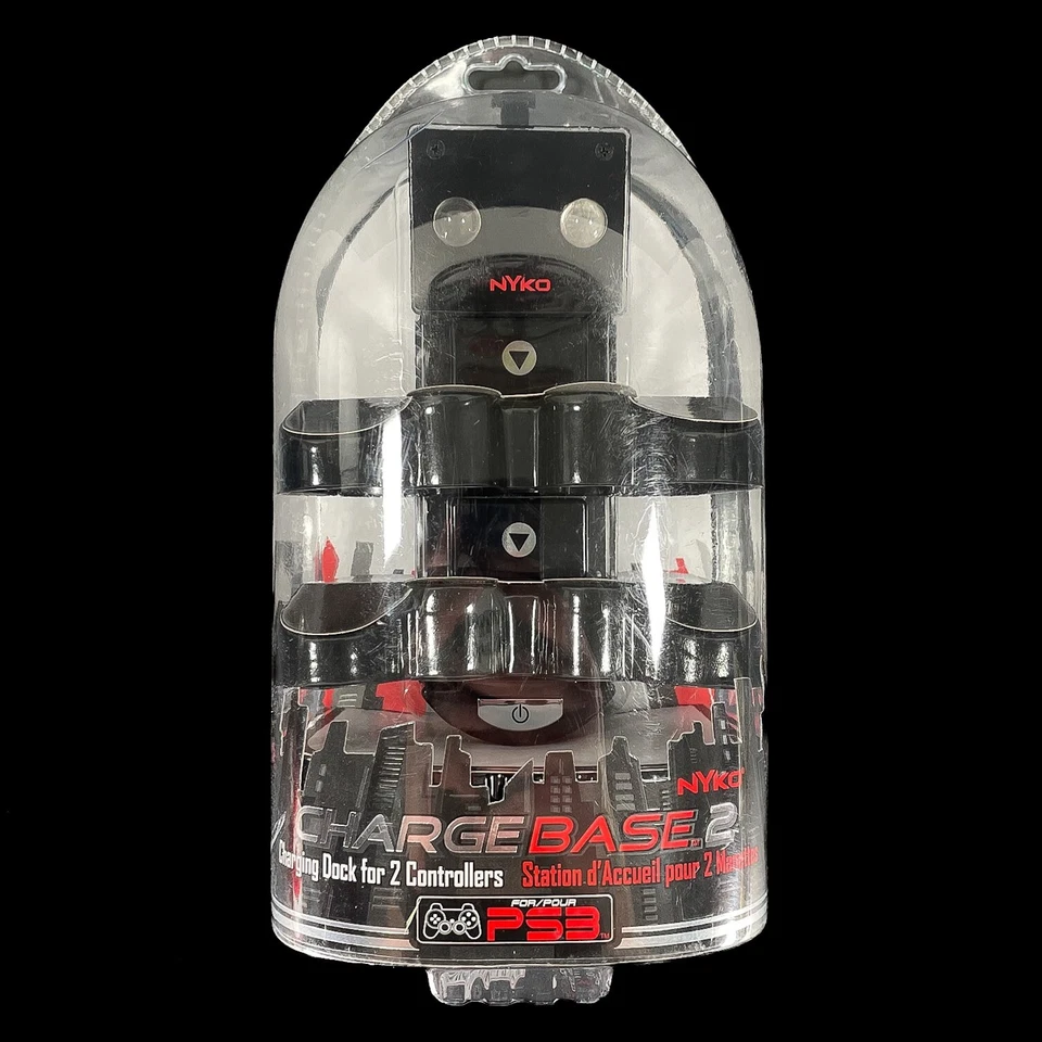 Nyko Charge Base 2 Charging Dock 83053-E14 for PlayStation 3 PS3 Controller NEW - Image 1 of 4