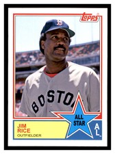 2013 Topps Archives 1983 All-Stars #83-JR JIM RICE Boston Red Sox ~B6Y