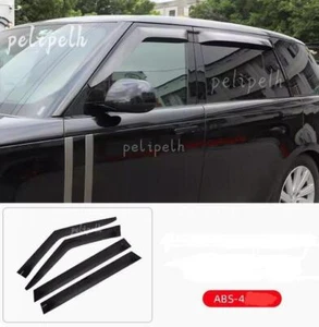 For Range Rover 2023-2024 Black Window Wind Visors Sun Rain Guard Vent Deflector - Bild 1 von 13