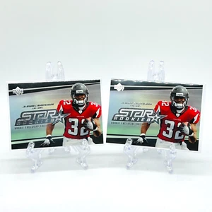 2x 2006 UPPER DECK STAR ROOKIES ROOKIE EXCLUSIVE EDITION JERIOUS NORWOOD ATLANTA - Picture 1 of 6