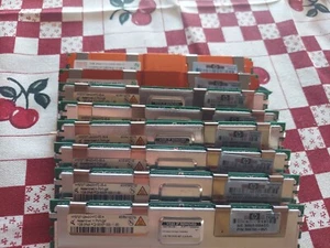 KIT OF 8 HP 398706-051 8GB (8x1GB) PC2-5300F DDR2-667MHz ECC 2Rx8 Memory Kit - Picture 1 of 1