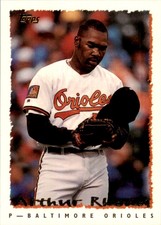 1995 Topps Arthur Rhodes Baseball Cards #289