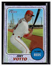 2017 Topps Heritage Chrome Purple Refractor #THC-431 Joey Votto