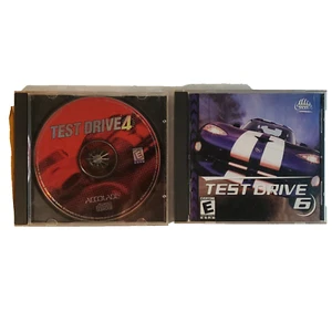 Test Drive 4 & 6 PC Game Infogrames 1997 & 1999, Acceptable - Picture 1 of 8