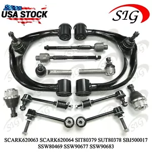Kit de extremo de barra de amarre de brazo de control de suspensión delantera de 12 piezas para Toyota 4Runner 2003-2009 - Imagen 1 de 8