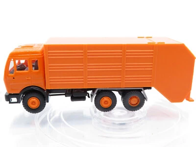 313HO /22 - Roskopf RMM 1:87 443 - MB Müllauto orange - top - Typ 2 - Bild 1 von 4