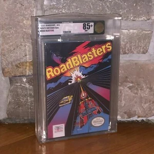 New NES Roadblasters Factory Sealed H-Seam VGA Graded 85+ Gold NM+ Nintendo Game - Picture 1 of 4