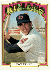 1972 Topps #470 Ray Fosse Cleveland Indians