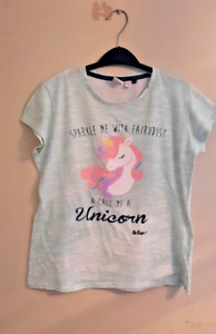 Lee Cooper  Girls Unicorn T-Shirt - 13 Years