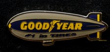 GOOD YEAR BLIMP GOODYEAR HAT LAPEL PIN PILOT CREW GZ-20 AKRON US NAVY L CLASS