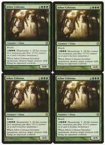 4x Arbor Colossus Theros NM/LP Playset MTG Magic the Gathering English - Picture 1 of 1