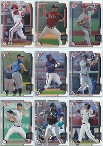 2015 Bowman Draft Baseball Paper #1-100 You Pick the Card, Finish Your Set