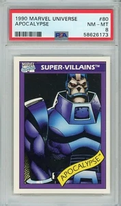 Marvel Universe #80 Apocalypse 1990 PSA 8 - Imagen 1 de 2