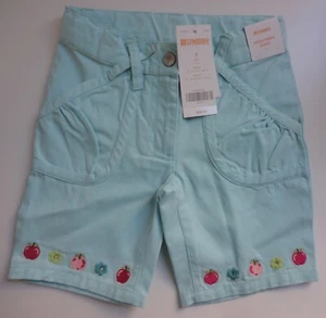 Vintage NWT Gymboree Baby Girl Light Blue Short Pants 3T 2008 New w/Tag - Picture 1 of 2