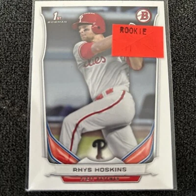 2014 Bowman Draft Picks & Prospects - #DP122 Rhys Hoskins (RC) NM+ -D96 - Image 1 of 2