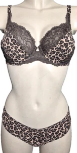 Andres Sarda Mars Damen Spitzen BH mit Bügel 3pc SETGr.70E UK32DD + 2x String 36 - Bild 1 von 9